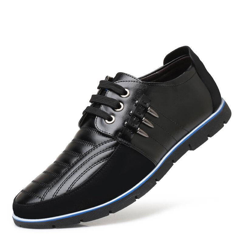 🔥Hot Sale🎁--70% OFF 🎉Men Splicing Non Slip Business Casual Comfortable Leather Oxfords
