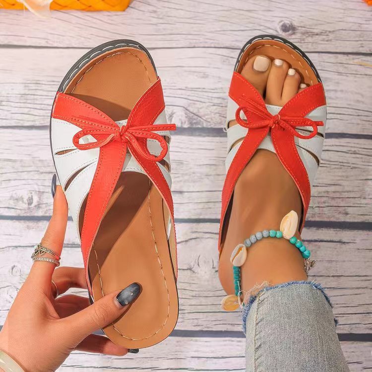 Vintage Premium Orthopedic Open Toe Summer Wedges Platform Sandals 2024