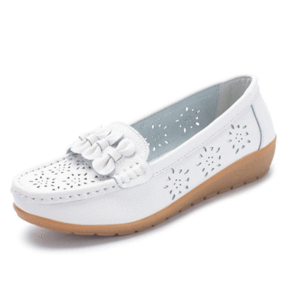 2023 NEW - Women's Breathable Leather Loafers