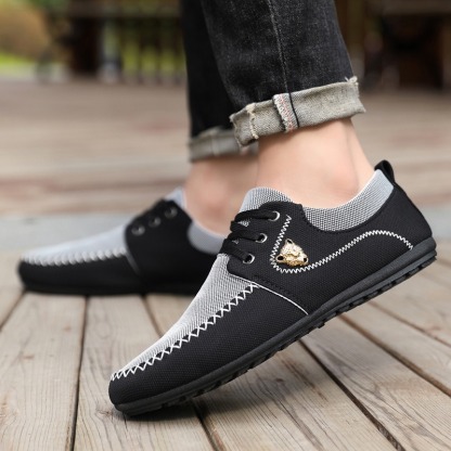🔥Last Day Promotion 70% OFF 🎁 Men's Casual Leather Good Arch Support & Non-slip Outdoor Breathable Walking Shoes