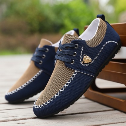 🔥Last Day Promotion 70% OFF 🎁 Men's Casual Leather Good Arch Support & Non-slip Outdoor Breathable Walking Shoes