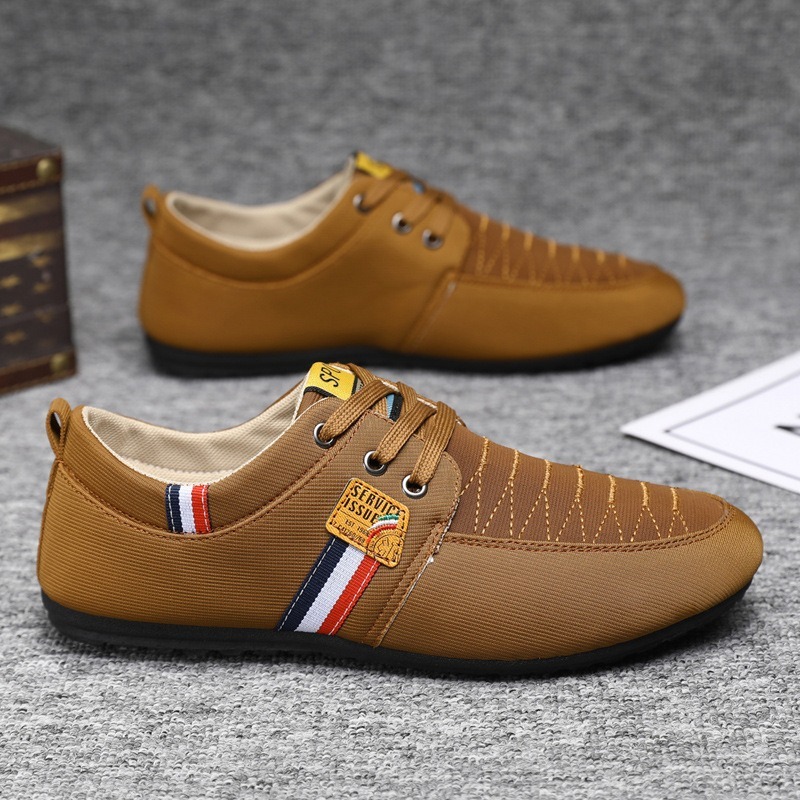 🔥Last Day Promotion 70% OFF 🎁 Men's Casual Leather Good Arch Support & Non-slip Outdoor Breathable Walking Shoes