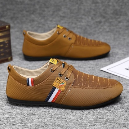 🔥Last Day Promotion 70% OFF 🎁 Men's Casual Leather Good Arch Support & Non-slip Outdoor Breathable Walking Shoes