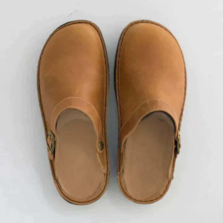 🔥LAST DAY 50% OFF🔥 Orthopedic Leather Comfort Slippers
