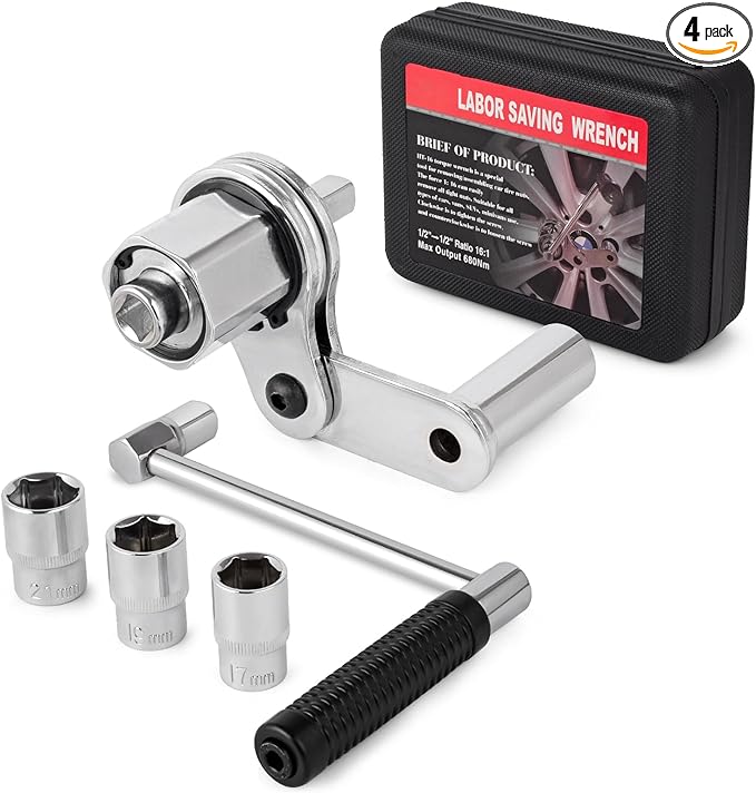 Torque Multiplier, Heavy Duty Torque Multiplier Wrench Set for Lug Nut