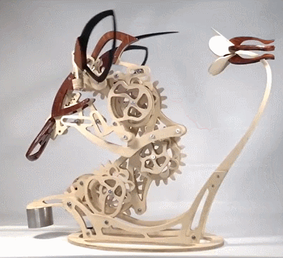 🔥Hot Sale 49% OFF🔥3D Wooden Mechanical Hummingbird🐦