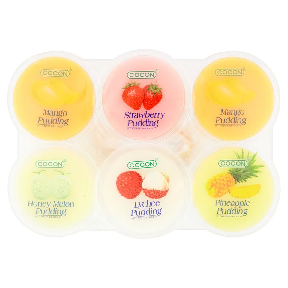 COCON Assorted Pudding (6x80g)