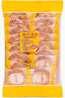 A-TASTE Coconut Thin Cracker 264g