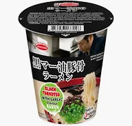 ACECOOK IPPIN Instant Black Tonkotsu with Garlic Flavour Ramen Cup 73g