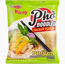 ACECOOK Oh! Ricey Pho Noodles - Chicken Flavour 71g
