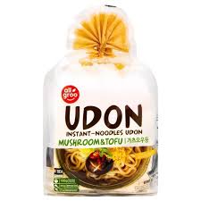 ALLGROO Instant Noodles Udon - Mushroom & Tofu (3 Packs x230g)