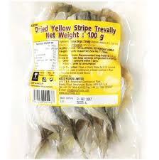 ASEAN SEAS Dried Yellow Stripe Trevally 100g