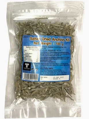 ASEAN SEAS Salted Dried Anchovy KS - Baby Dills 100g