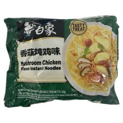 BAIXIANG Mushroom Chicken Flavor Instant Noodles 白象 鸡汤面 104g