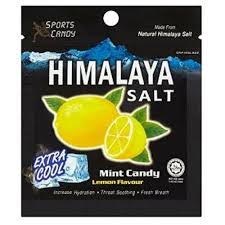 BIG FOOT Himalaya Salt Mint Candy - Lemon Flavour 15g