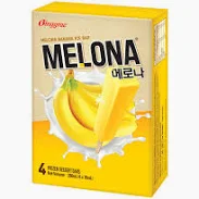 BINGGRAE Melona Banana Ice Bar 4pcs x70ml