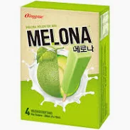 BINGGRAE Melona Melon Ice Bar 4pcs x70ml