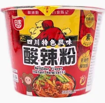BJ Instant Sweet Potato Noodle Bowl - Hot & Sour Flavour 105g