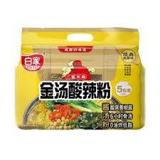 BJ Instant Vermicelli - Sour Soup (5 x102g)
