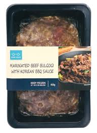 BLUE VILLE Marinated Beef Bulgogi with Korean BBQ Sauce 400g