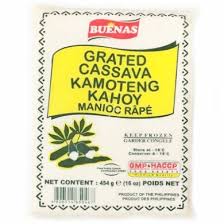 BUENAS Grated Cassava (Kamoteng Kahoy) 454g