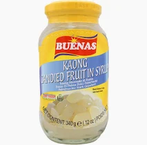BUENAS Kaong Candied Fruit in Syrup 340g