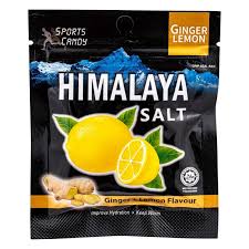 BIG FOOT Himalaya Salt Candy - Ginger & Lemon Flavour 15g