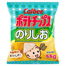 CALBEE Seaweed Flavoured Potato Chips 55g