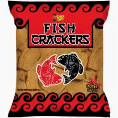 CHICK BOY Fish Crackers - Hot & Spicy 100g
