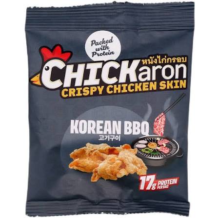 CHICKARON Crispy Chicken Skin - Korean BBQ 40g