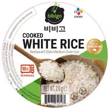 CJ FOODS BIBIGO Microwave Cooked White Rice 210g