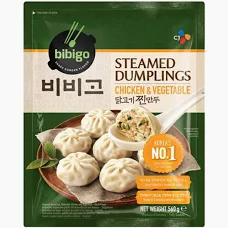 CJ FOODS BIBIGO Steamed Dumplings - Chicken & Vegetable 550g