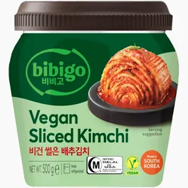 CJ FOODS BIBIGO Vegan Sliced Kimchi 500g