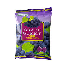 COCON Grape Gummy with Fruit Juice 100g