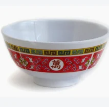 Chinese Longevity Melamine Rice Bowl 11cm