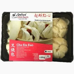 DELICO Dim Sum Pork Cha Siu Bao 叉燒包 (6pcs) 270g