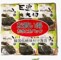 EDO Seasoned Seaweed (Laver) 12 pcs Pack 48g