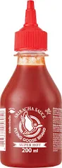 FLYING GOOSE Sriracha Sauce - Super Hot 飛鵝 是拉差香甜辣椒醬 200ml