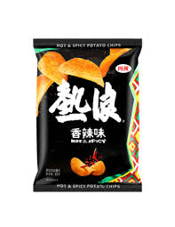 FOUR SEAS Hot & Spicy Potato Chips 50g