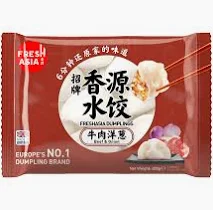 FRESH ASIA Dumplings - Beef & Onion 400g