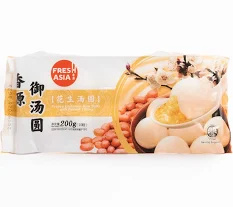 FRESH ASIA Frozen Glutinous Rice Balls with Peanut Filling (10pcs) 200g
