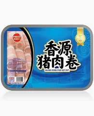 FRESH ASIA Sliced Pork For Hot Pot 400g