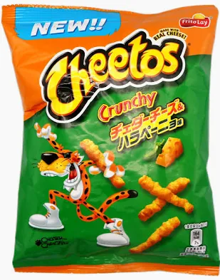 FRITO LAY Cheetos Crunchy - Cheddar Cheese & Jalapeno 70g
