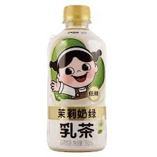 GENKI FOREST Milk Tea - Jasmine Green Tea Flavour 360ml