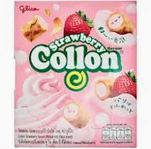 GLICO Collon Biscuit - Strawberry Flavour 41g