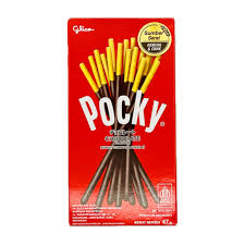 GLICO POCKY - Chocolate Flavoured Coated Biscuit Sticks 45g