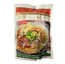 GUAN SHENG YUAN Instant Sweet Potato Vermicelli - Duck Blood Flavour 299g