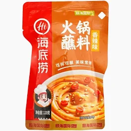 HAIDILAO Hotpot Dipping Sauce - Spicy Flav. 海底撈 火鍋蘸料 120g