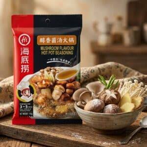 HAIDILAO Mushroom Flavour Hot Pot Seasoning 海底撈 菌汤火鍋 150g