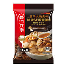 HAIDILAO Mushroom Hot Pot Soup Base - Rich & Savory Flavour 220g